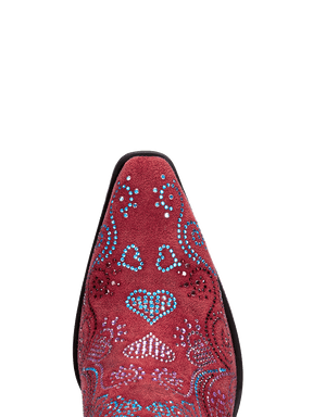 valentines-day-red-and-white-heart-leaf-snip-cowgirl-boots