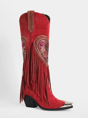 valentines-day-red-heart-fringe-cowgirl-boots