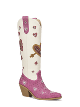 valentines-day-rose-red-and-white-bow-cowgirl-boots