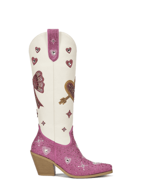 valentines-day-rose-red-and-white-bow-pull-on-cowgirl-boots