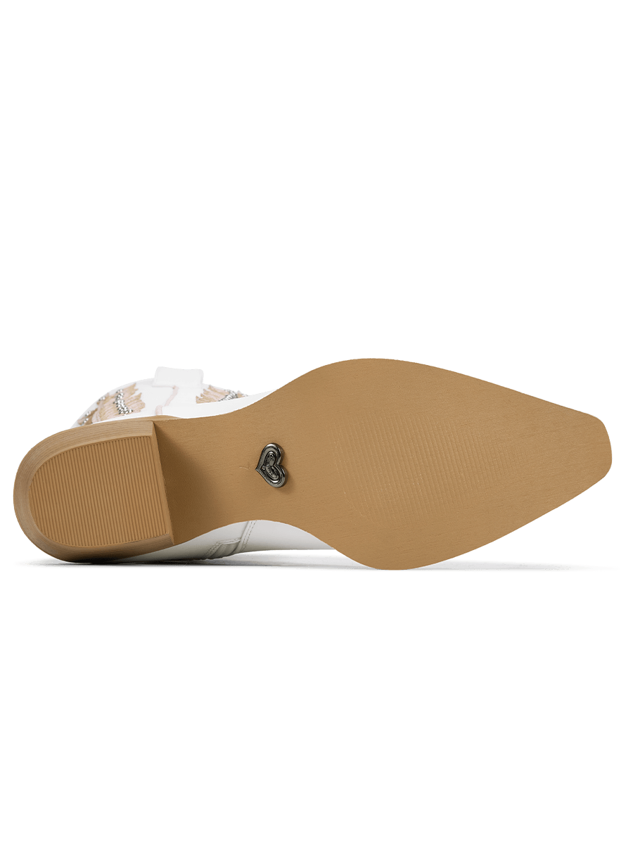 white-and-muted-pink-leaf-inlay-western-rubber-cowgirl-boots