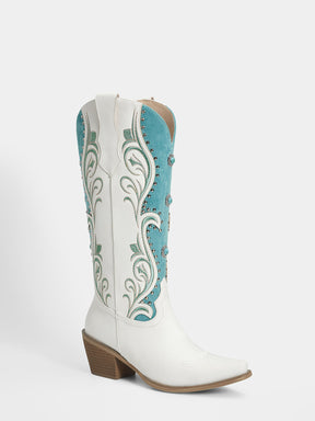 white-and-turquoise-botanical-embroidered-western-boots