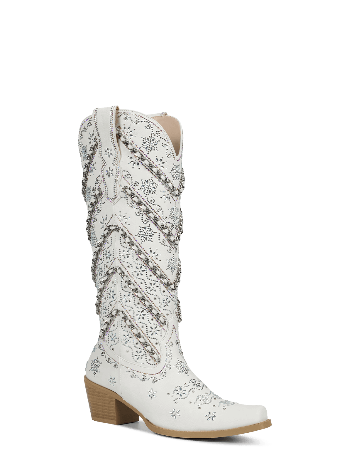 white-chain-rhinestones-snowflake-cowgirl-boots