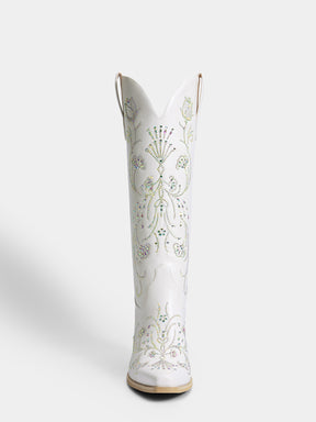 white-embroidered-floral-wedding-cowgirl-boots-knee-high