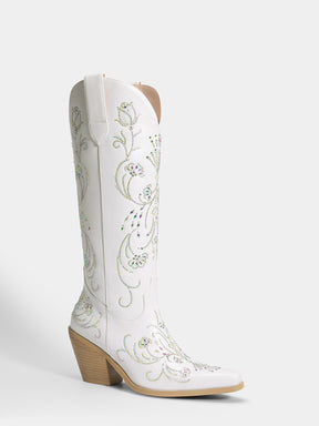 white-embroidered-floral-wedding-cowgirl-boots