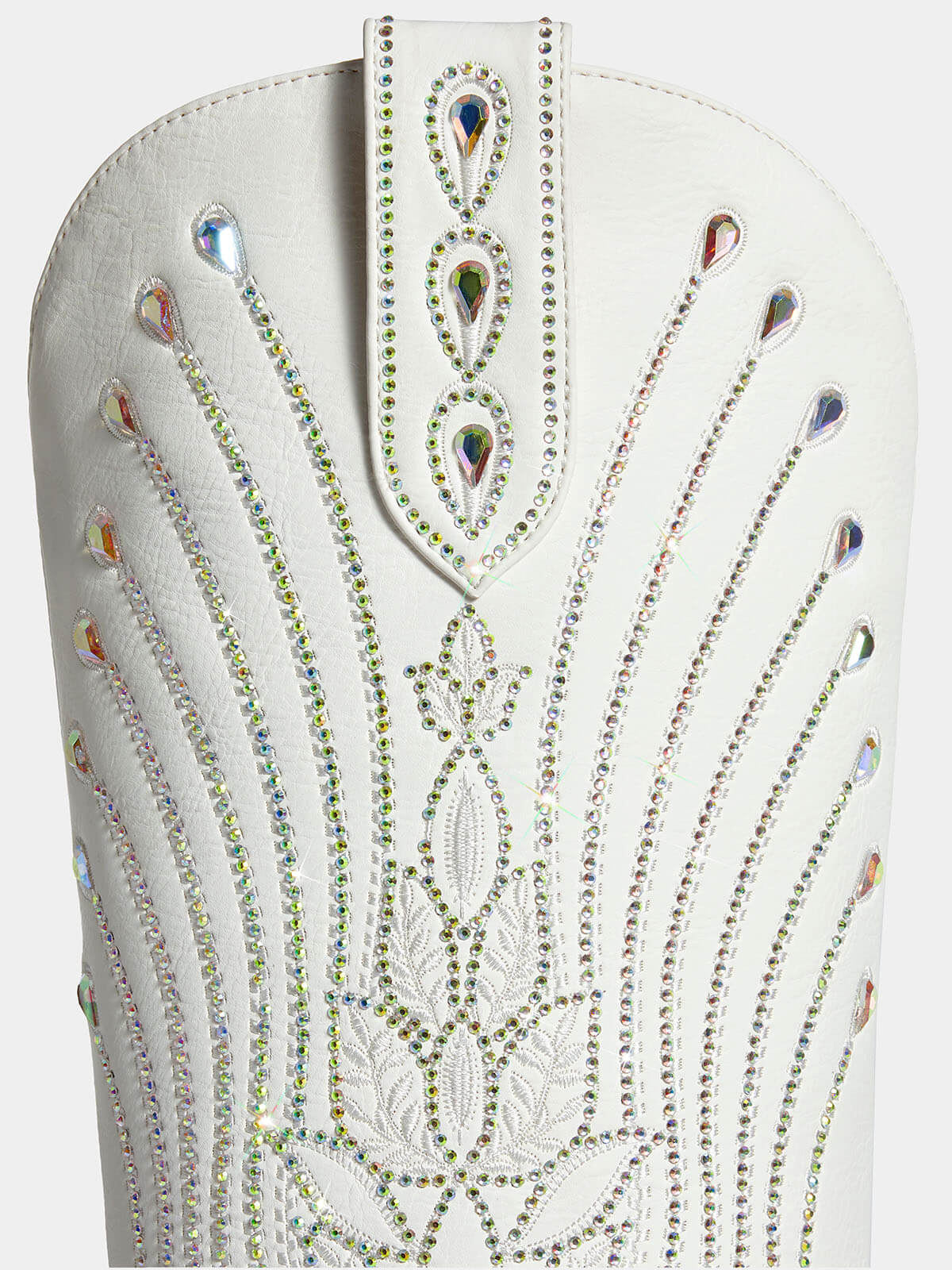 white-embroidered-leaf-bridal-cowboy-boots-pu