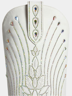 white-embroidered-leaf-bridal-cowboy-boots-pu