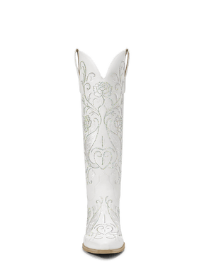 white-embroidered-rose-wedding-cowgirl-boots-knee-high