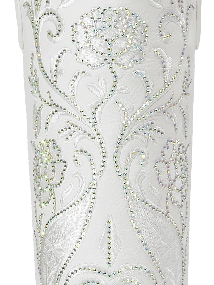 white-embroidered-rose-wedding-cowgirl-boots-pu