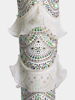 white-layered-ruffled-rhinestones-wedding-cowgirl-boots-high-heel