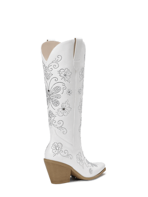 white-rhinestones-butterfly-wedding-cowgirl-boots-high-heel