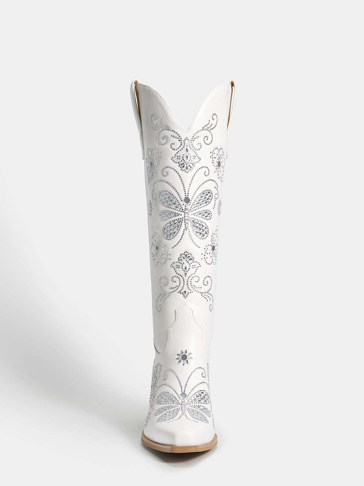 white-rhinestones-butterfly-wedding-cowgirl-boots-knee-high