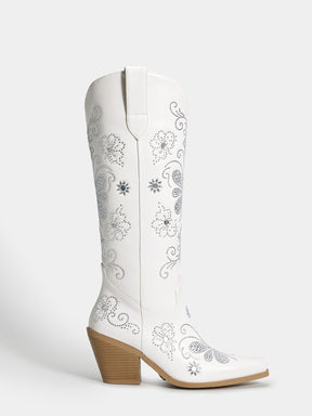 white-rhinestones-butterfly-wedding-cowgirl-boots-pull-on
